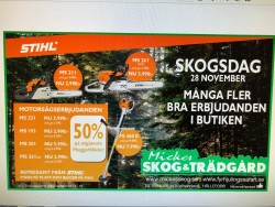 Läs mer om artikeln Skogsdag hos oss 28:e November