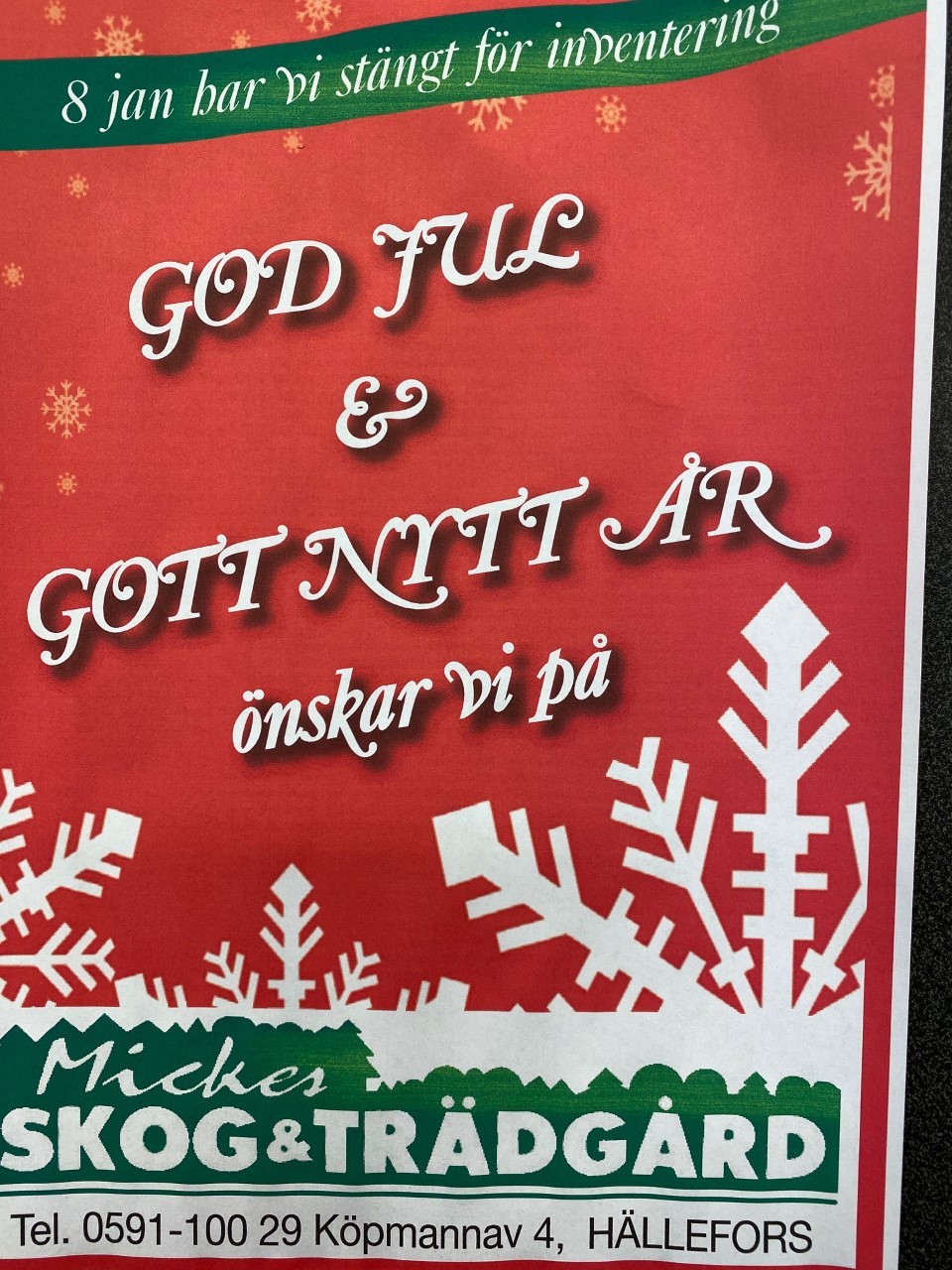 Läs mer om artikeln God Jul & Gott nytt år